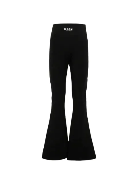 MSGM Kids flared trousers