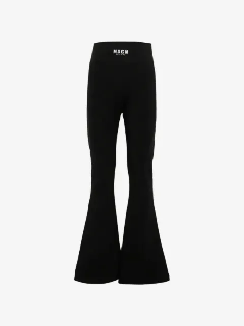 MSGM Kids flared trousers