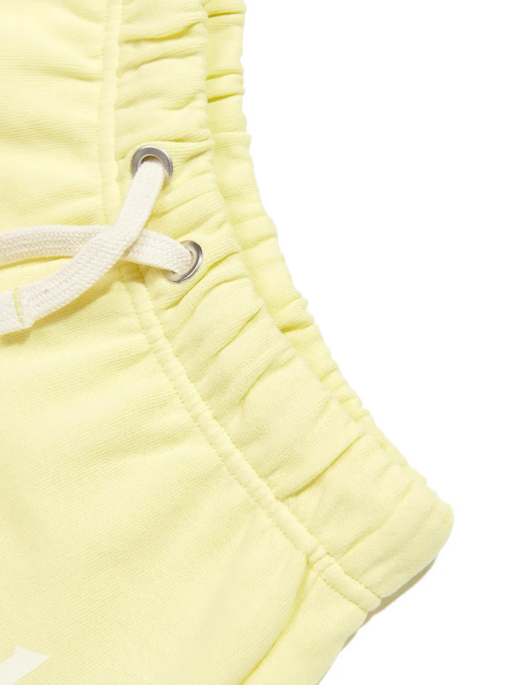 Palm Angels Kids Shorts met logoprint Geel