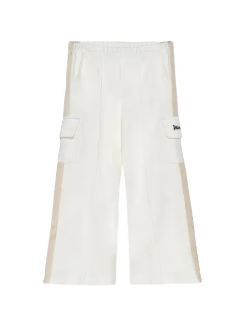 Palm Angels Kids stripe cargo trousers