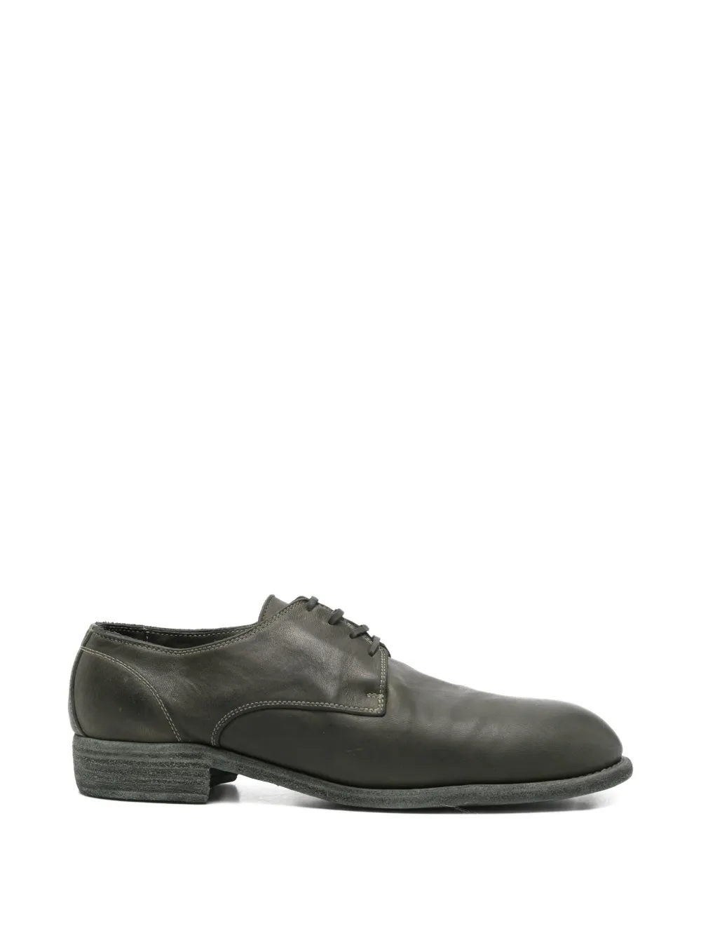 Guidi lace-up derby shoes Groen