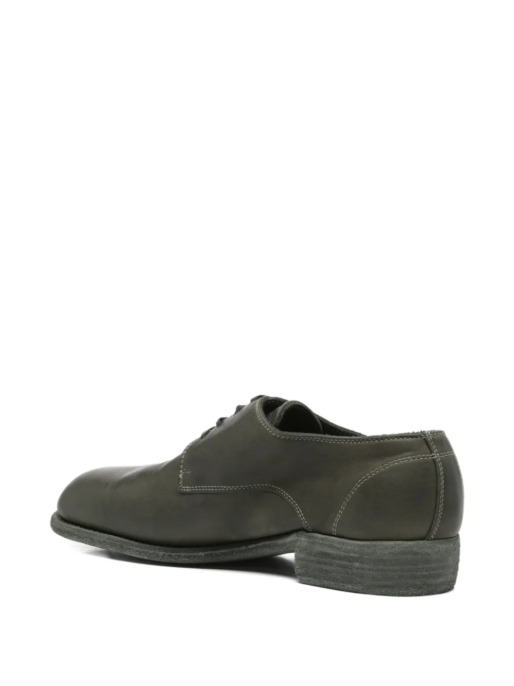 Guidi lace-up derby shoes Groen