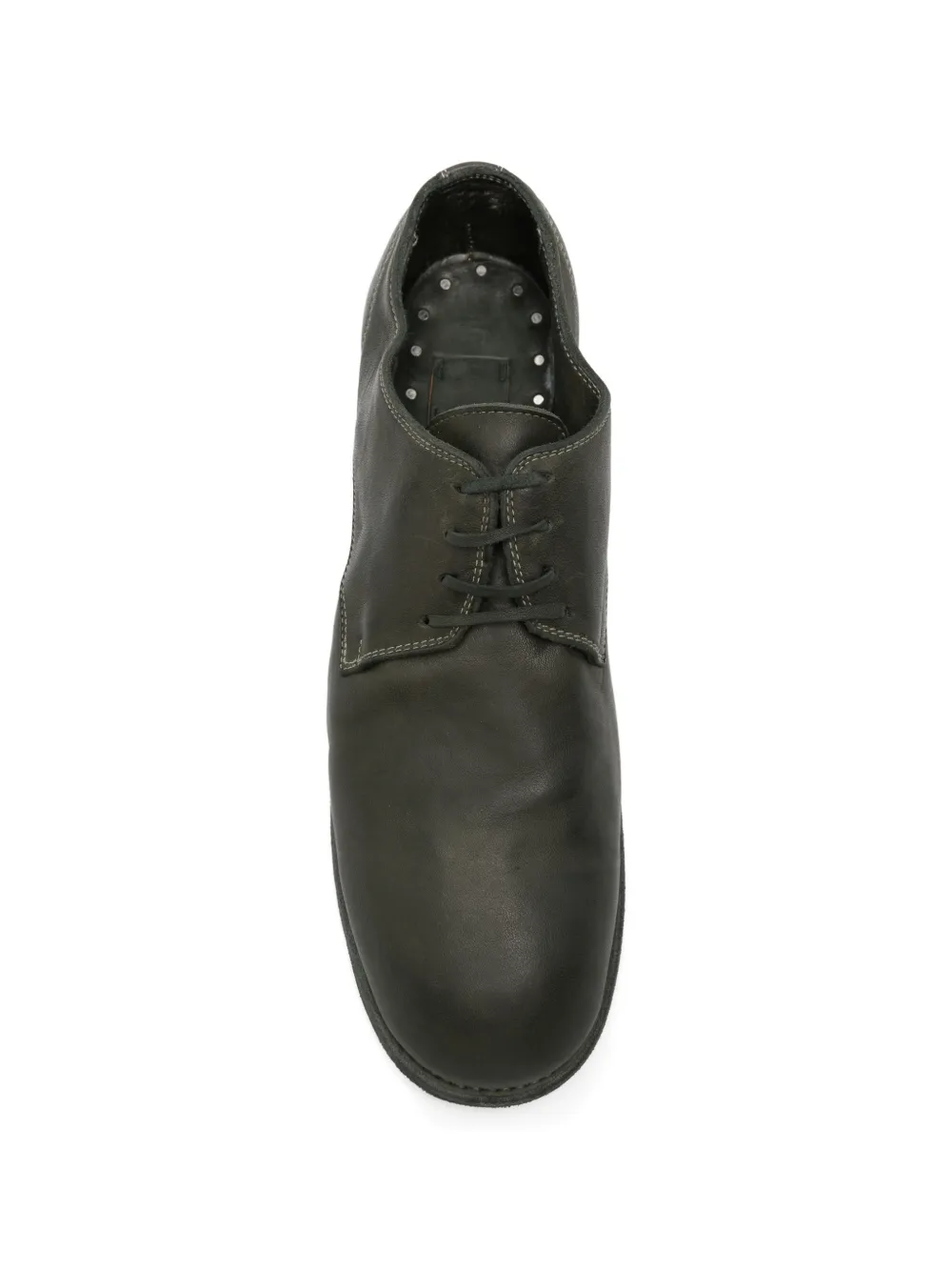 Guidi lace-up derby shoes Groen