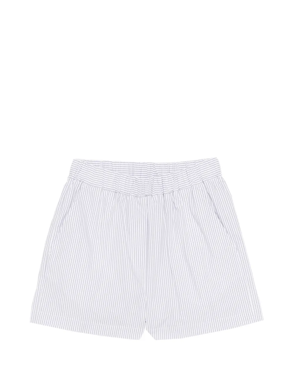 Manuel Ritz striped shorts - Bianco