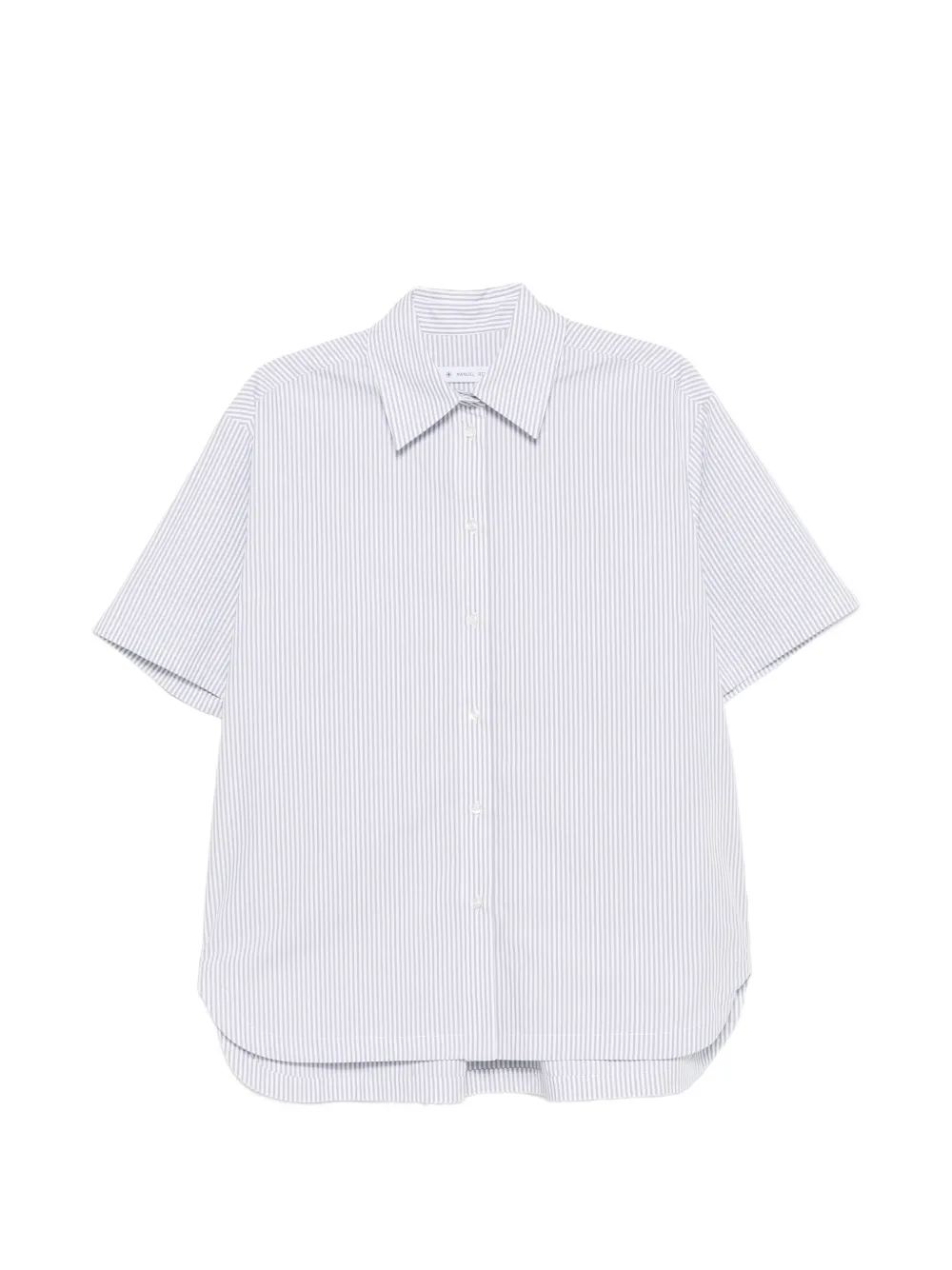 Manuel Ritz striped shirt - Bianco