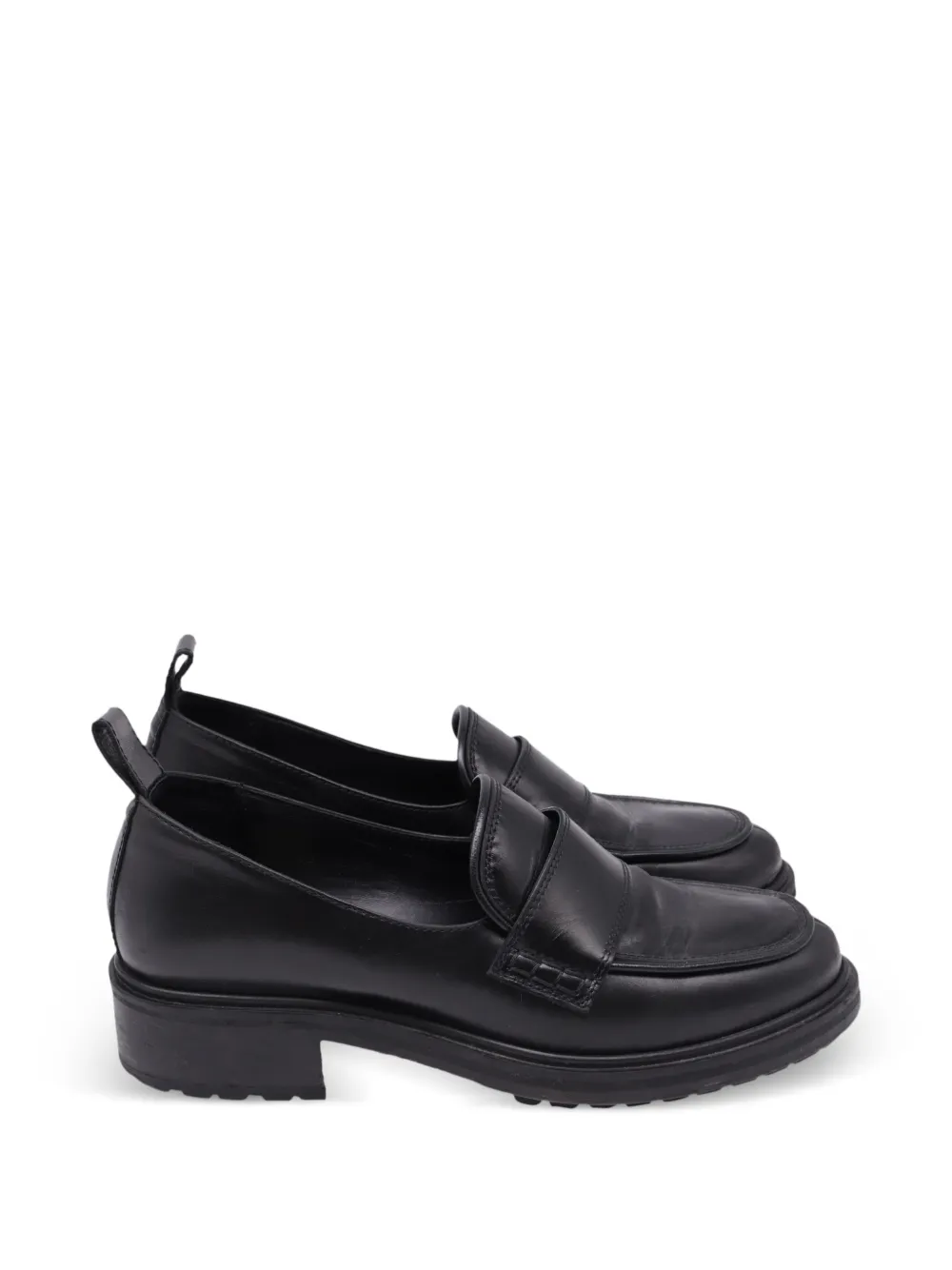 Aeyde Ruth leather loafers - Nero