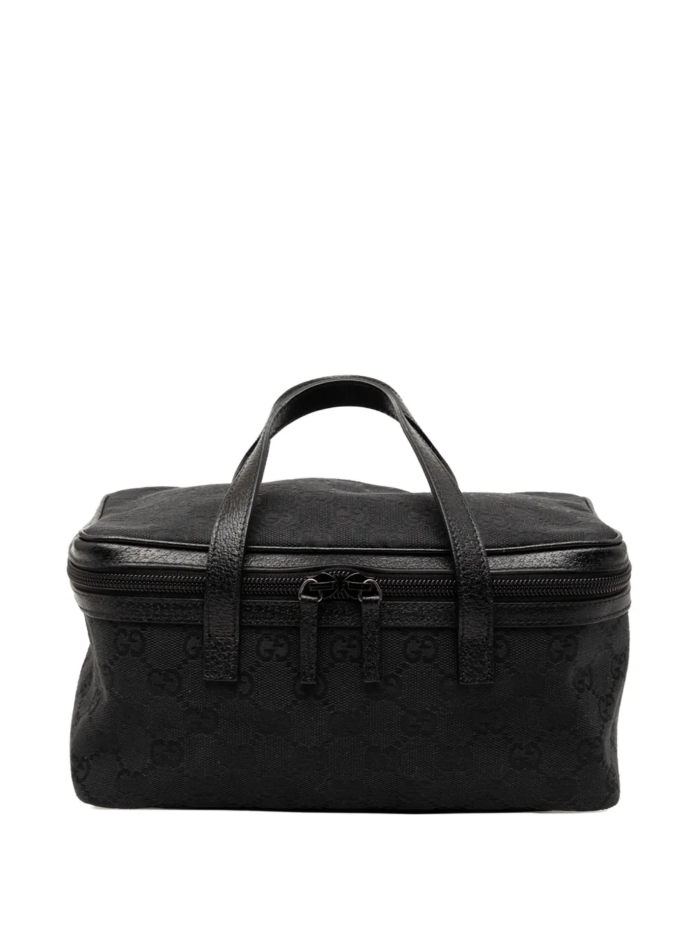 Gucci Pre-Owned 2000-2015 GG Canvas vanity bag - Nero