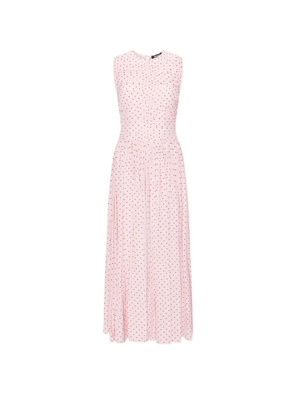 ROTATE BIRGER CHRISTENSEN Abito lungo con ruches - Rosa