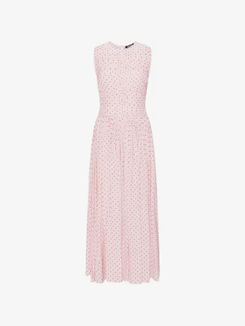 ROTATE BIRGER CHRISTENSEN ns ruched dress pink