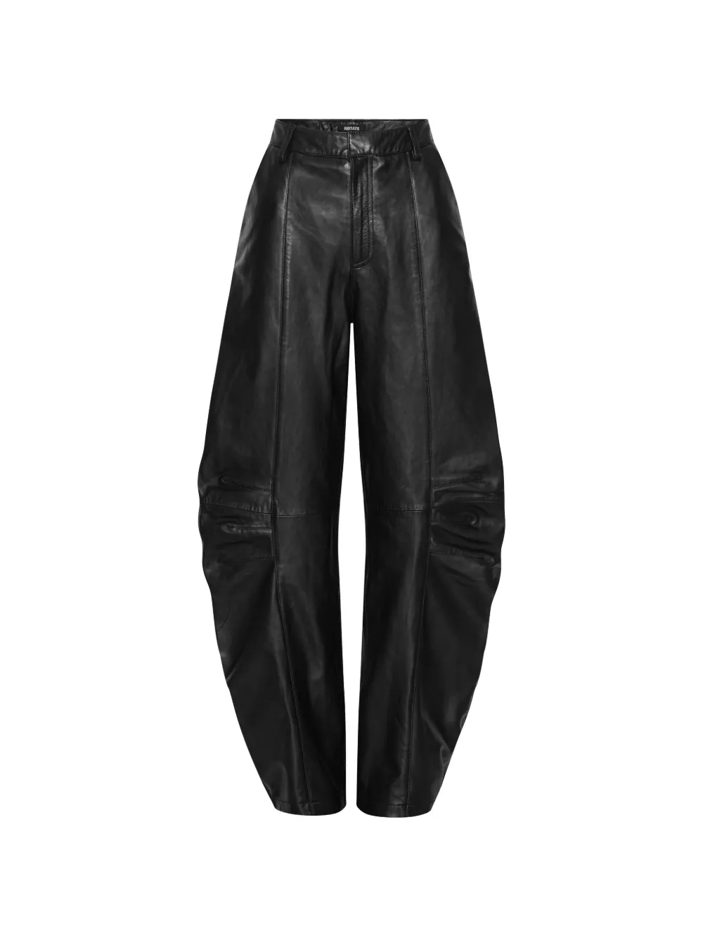 ROTATE BIRGER CHRISTENSEN Pantaloni in pelle - Nero