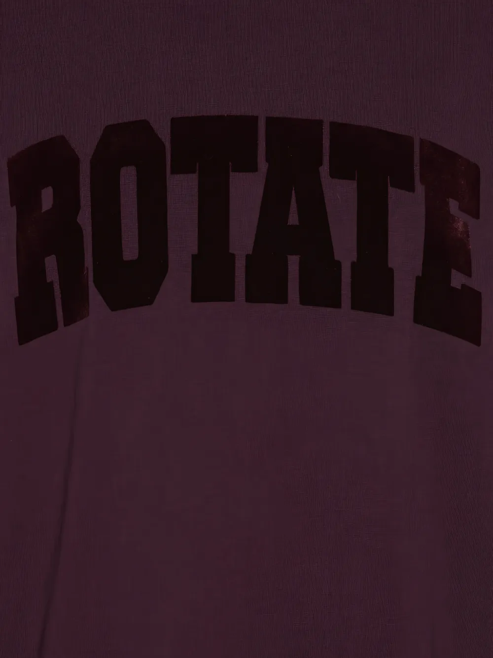ROTATE BIRGER CHRISTENSEN Jersey oversized T-shirt Paars
