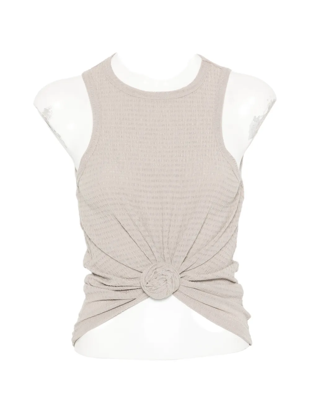 Magda Butrym knot-detail tank top - Toni neutri
