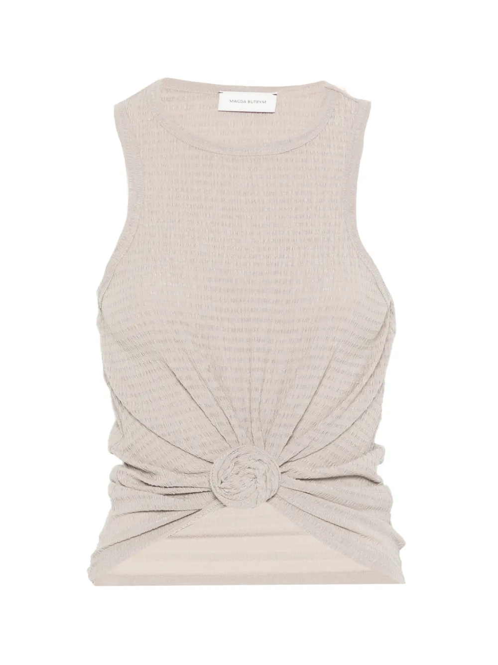 Magda Butrym knot-detail tank top - Toni neutri