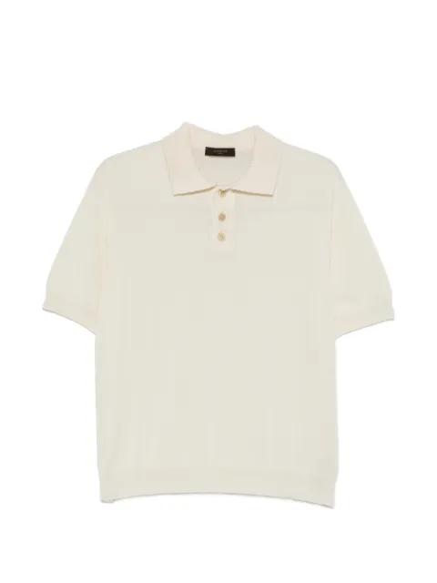 Zanone button-fastening polo shirt