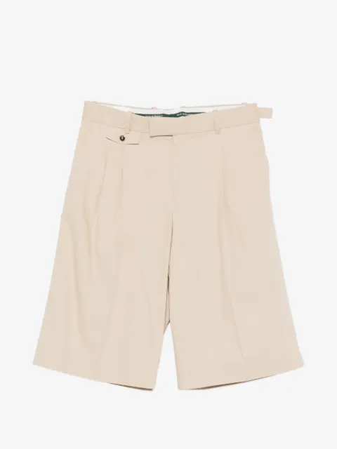 Drôle De Monsieur belt-loops pleated shorts