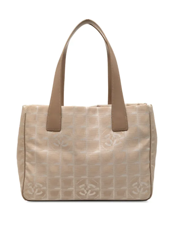 CHANEL Pre-Owned 2003-2004 ニュー トラベル ライン ナイロン トート 