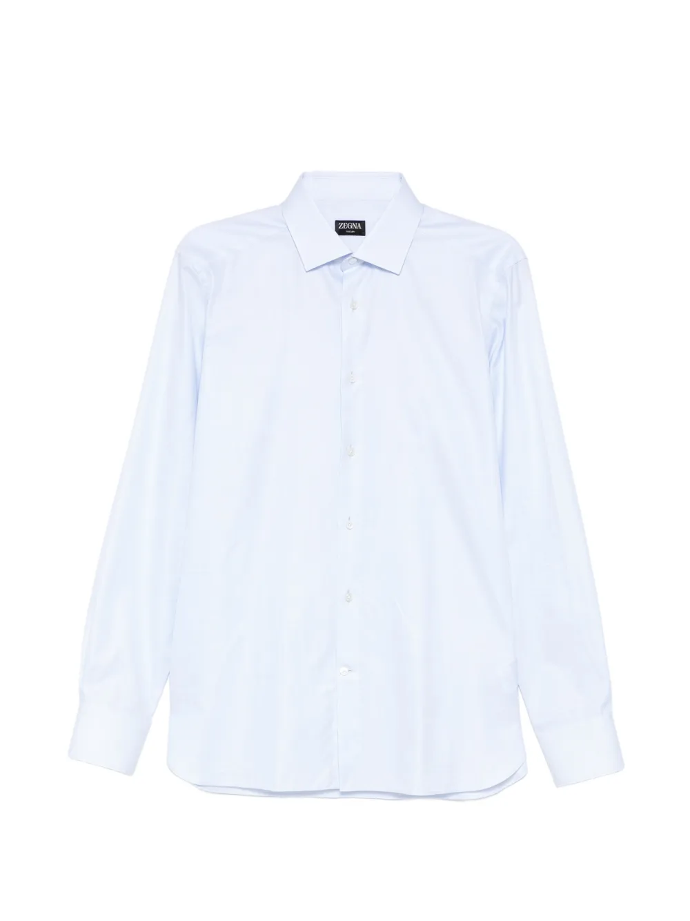 Zegna 플레이드 셔츠 | 블루 | Image 1