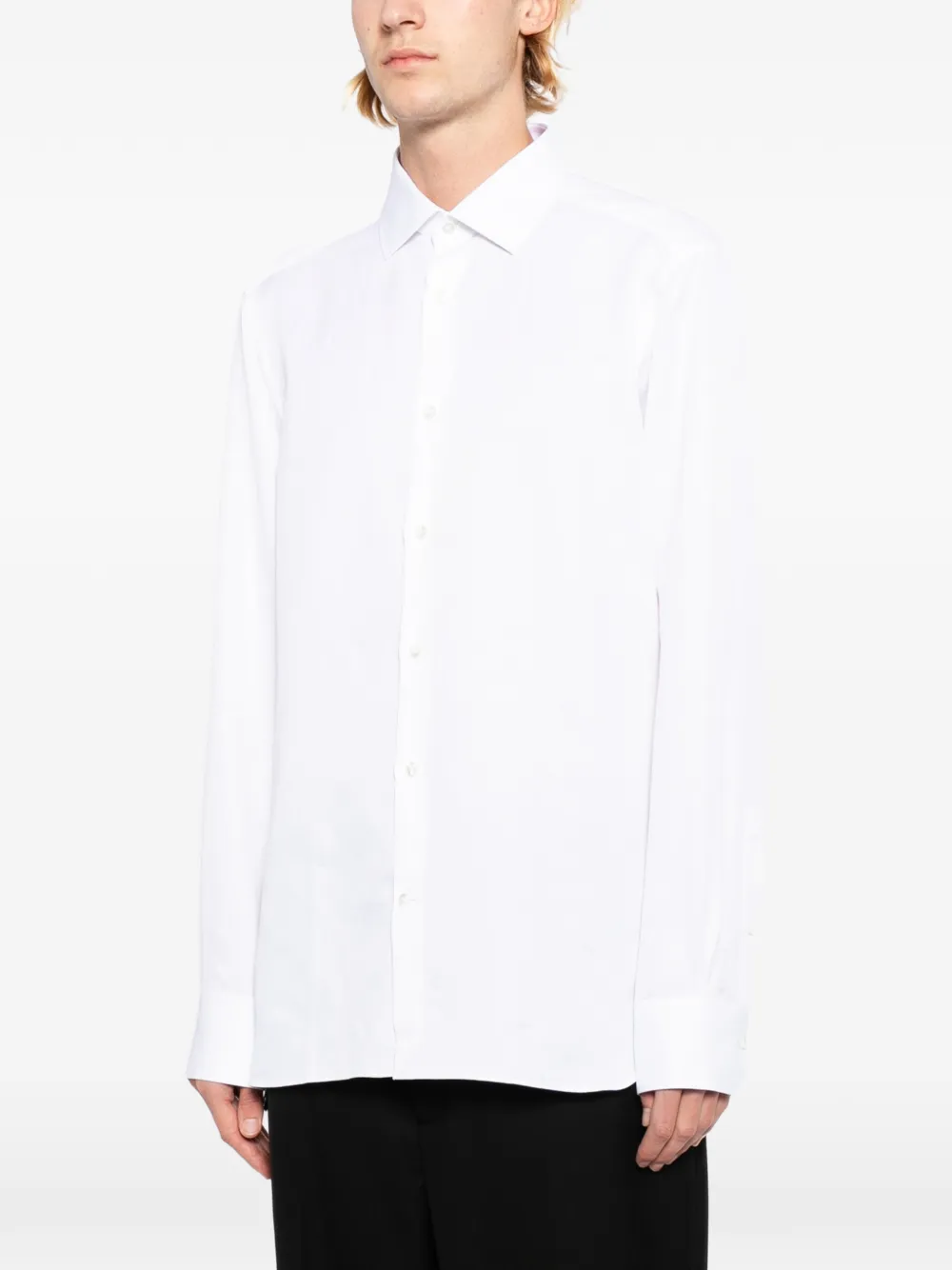 Zegna Overhemd Wit