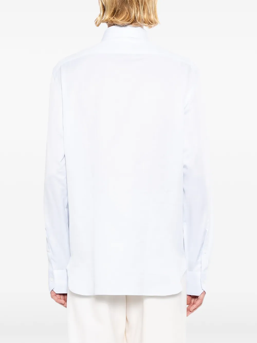 Zegna Overhemd Blauw