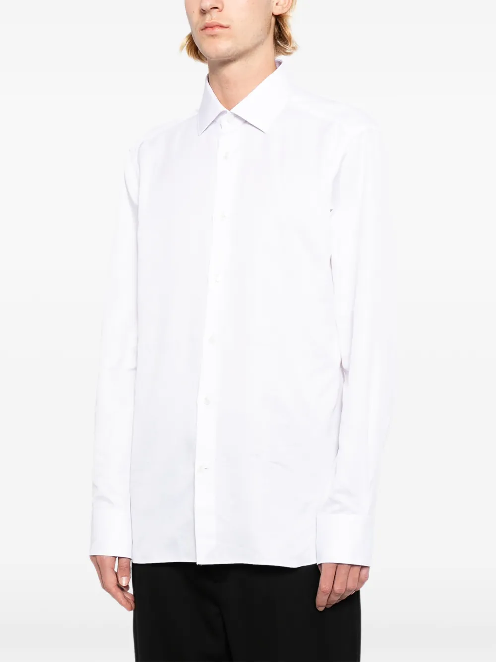 Zegna Overhemd Roze