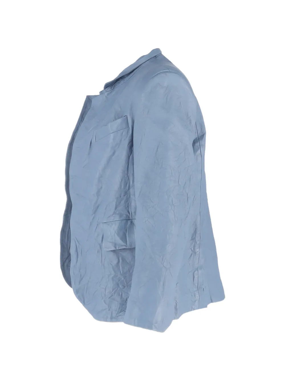  Zadig&voltaire Verys Crinkled Open Jacket - Blue 