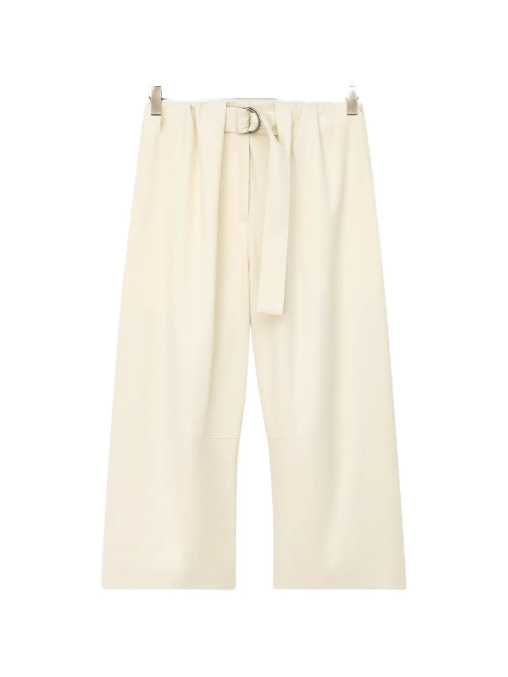 LOEWE Plooibroek met ceintuur Beige