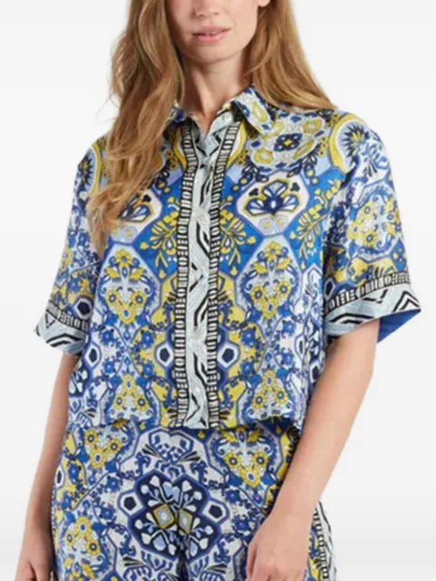 Derhy blouse à imprimé peau de serpent