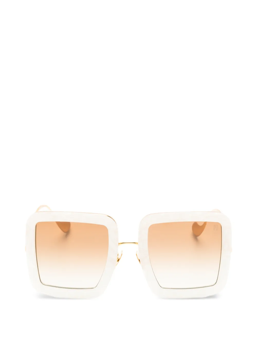 ANNA-KARIN KARLSSON square-frame sunglasses - Bianco