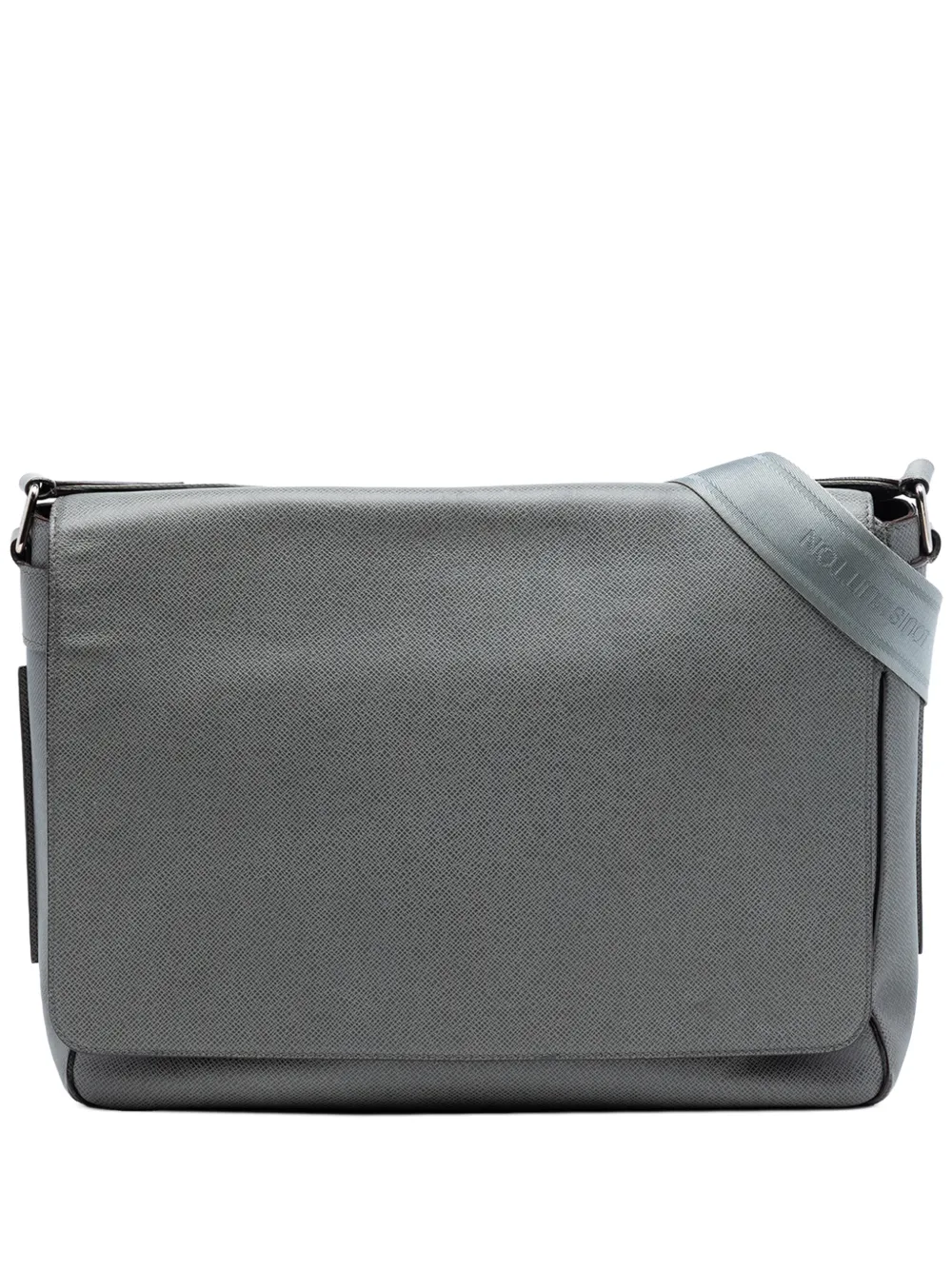 Louis Vuitton Pre-Owned 2011 Taiga Roman GM crossbody bag - Grigio