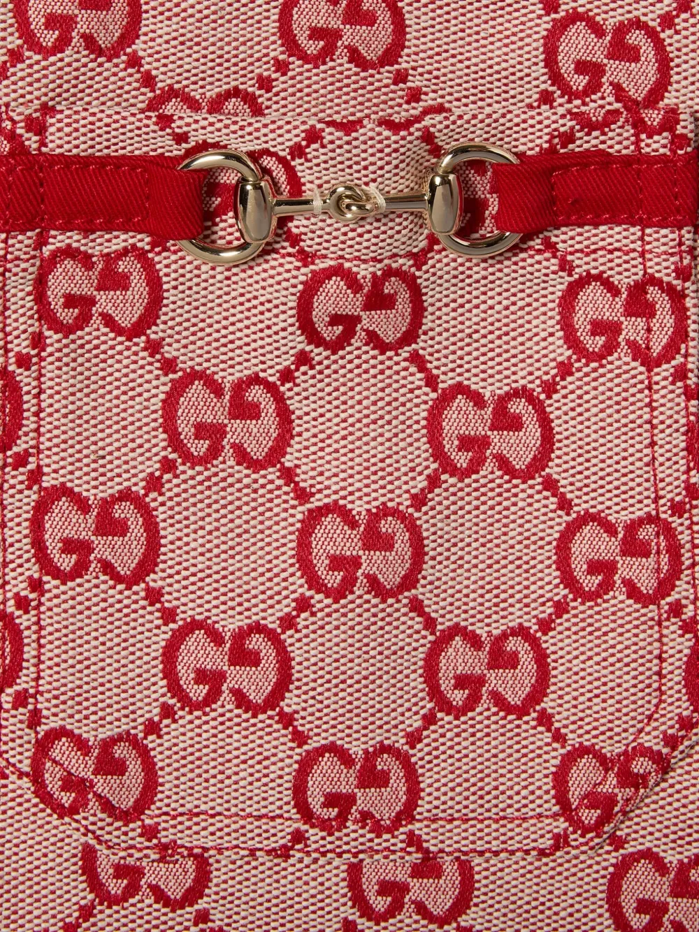  Gucci Kids Gg-pattern Dress - Neutrals 