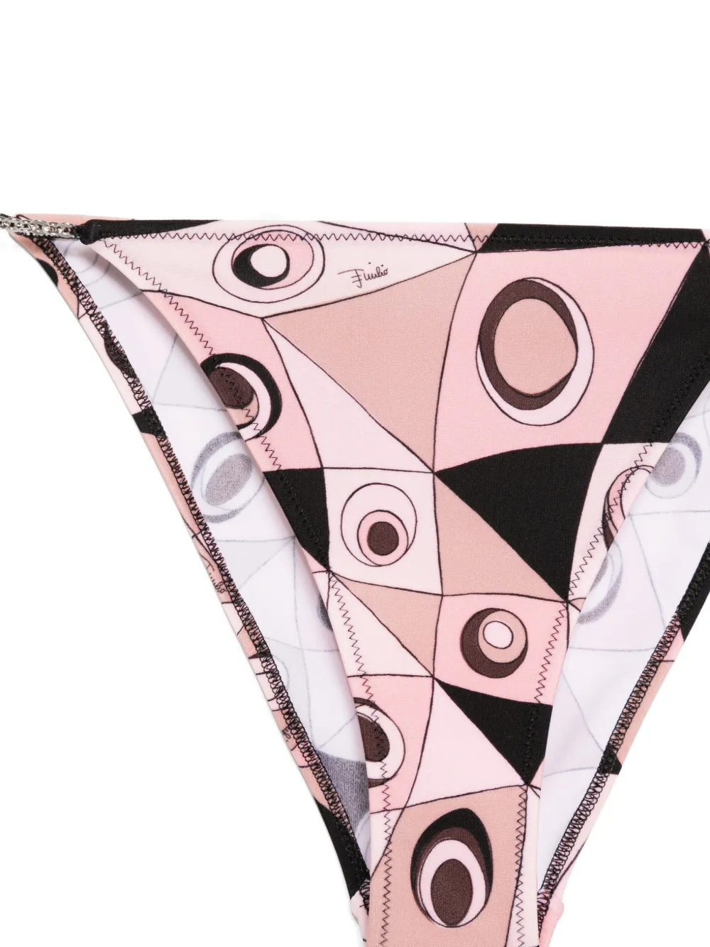  Pucci Printed Bikini Bottoms - Pink 