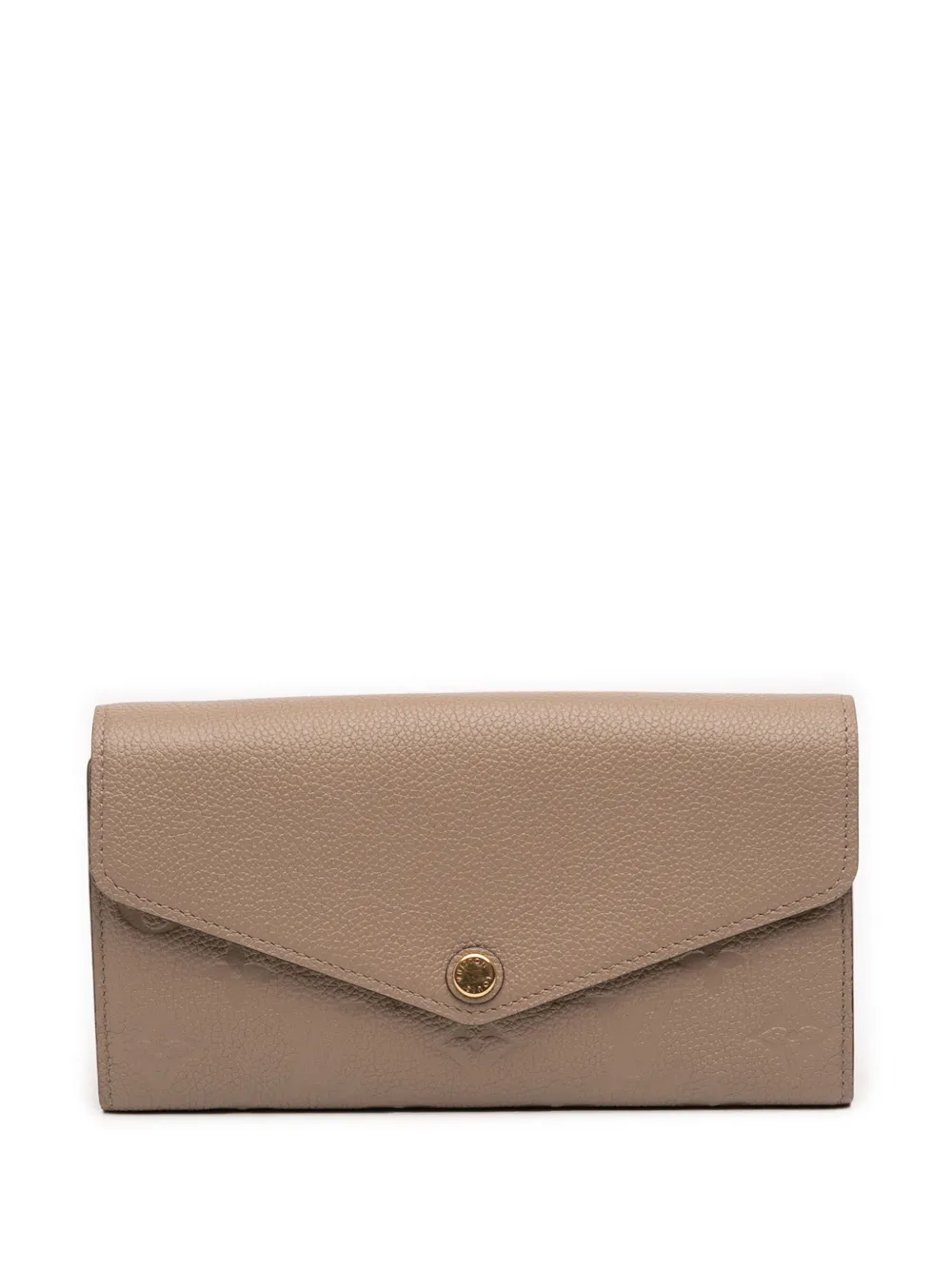 Louis Vuitton Pre-Owned 2021-2025 Monogram Empreinte Sarah Wallet long wallets - Marrone