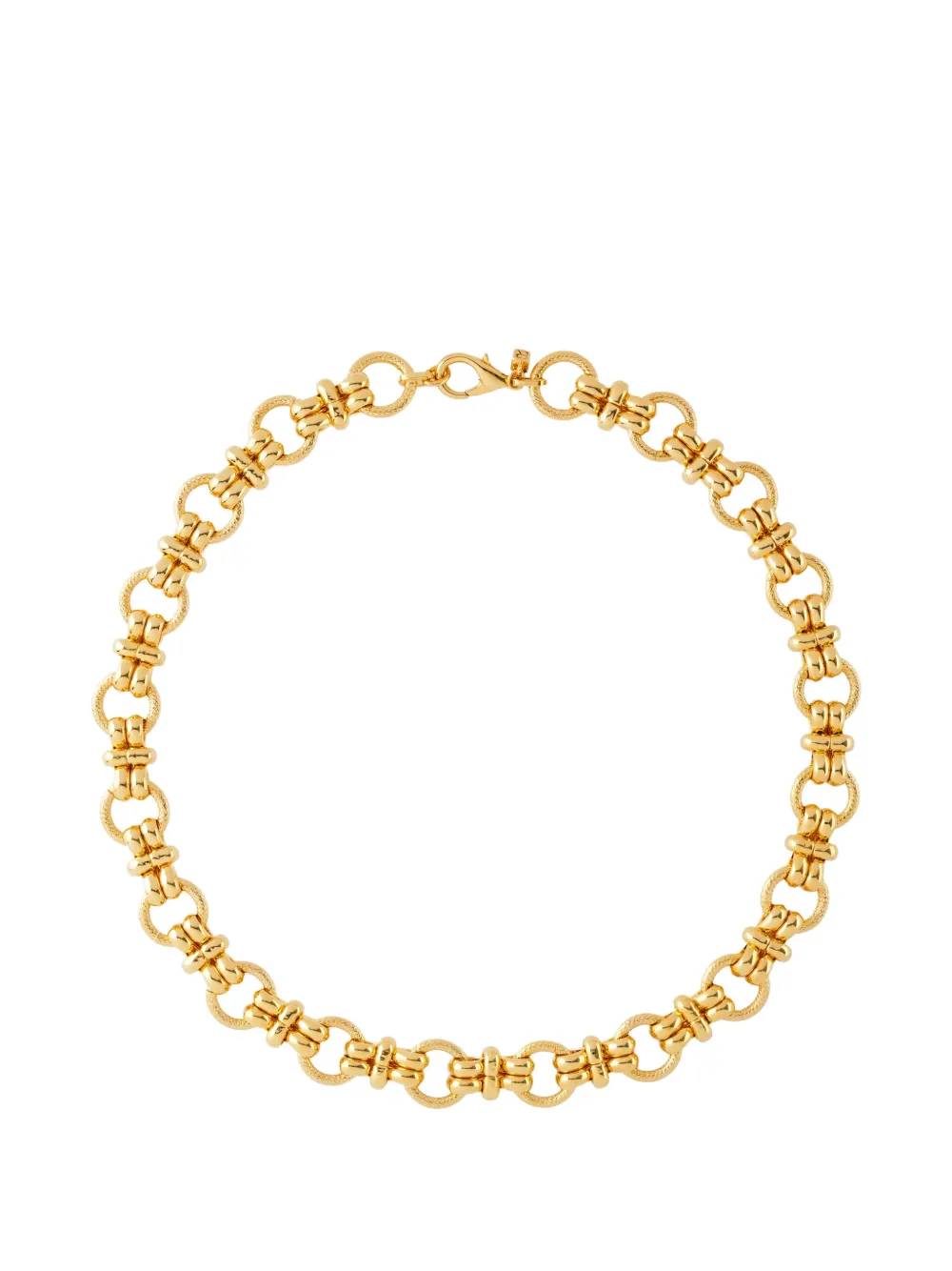 Susan Caplan Vintage 1980s x Nina Ricci chain-link necklace - Oro