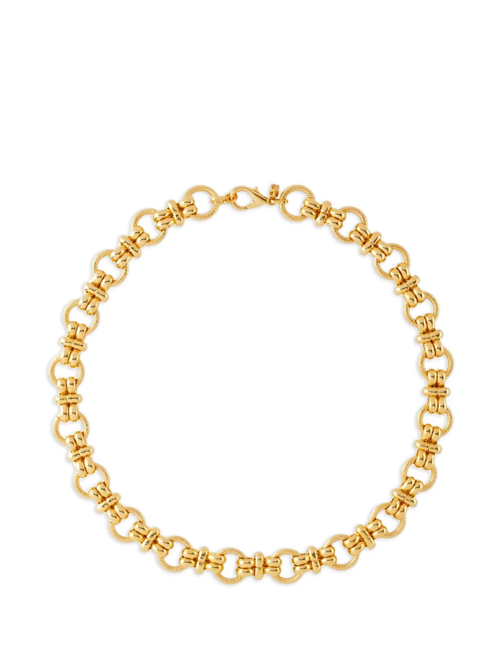 Susan Caplan Vintage 1980s x Nina Ricci chain-link necklace - Oro