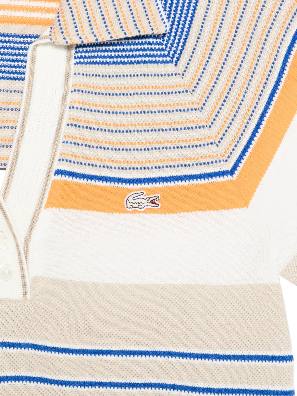  Lacoste Polo A Rayas - Neutro 