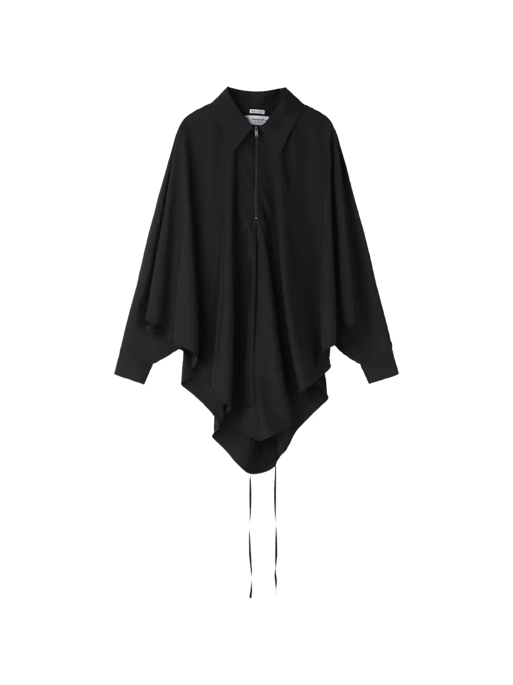 Recto oversized top - Nero