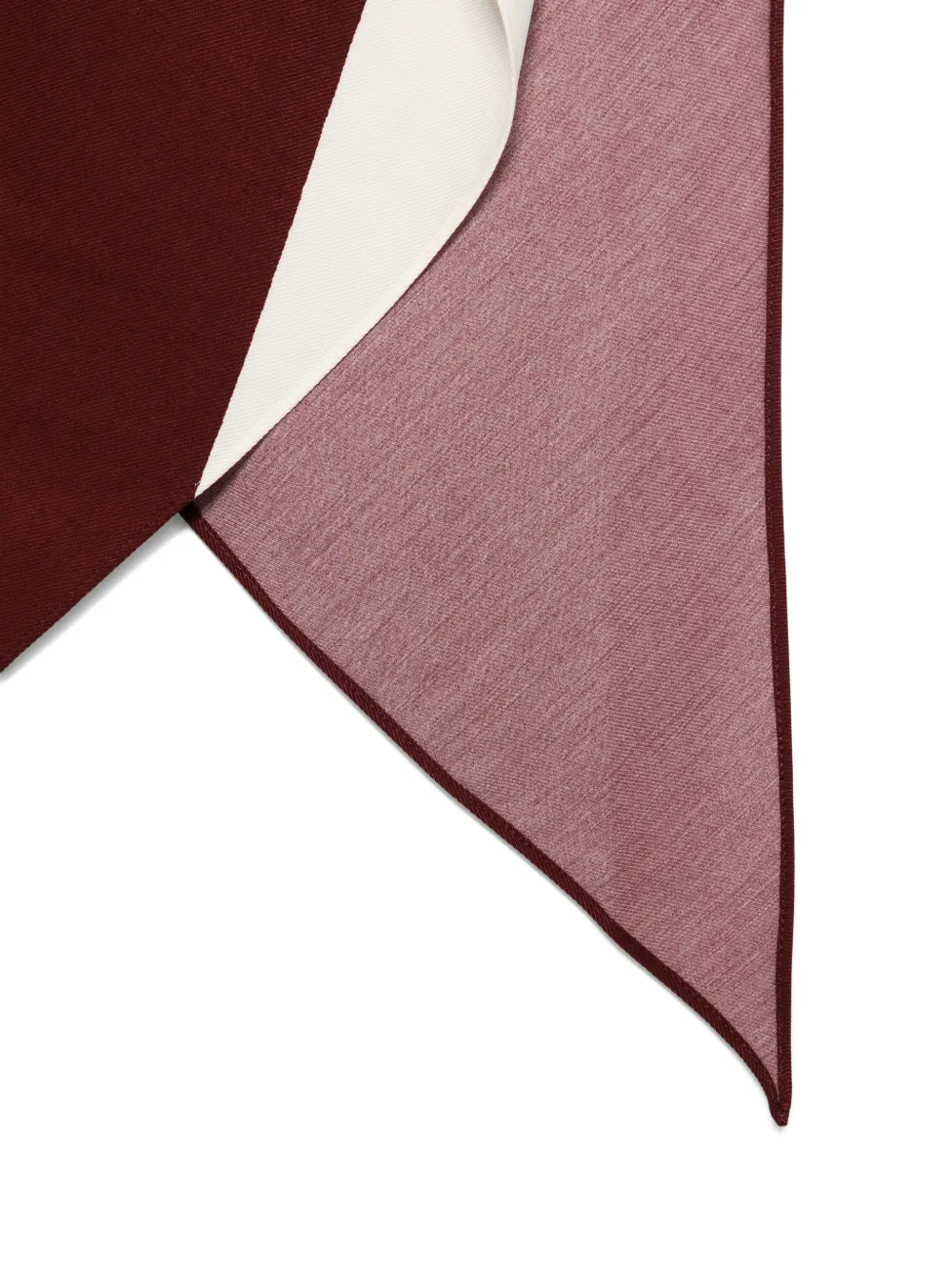 Alberta Ferretti Geometrische sjaal Beige