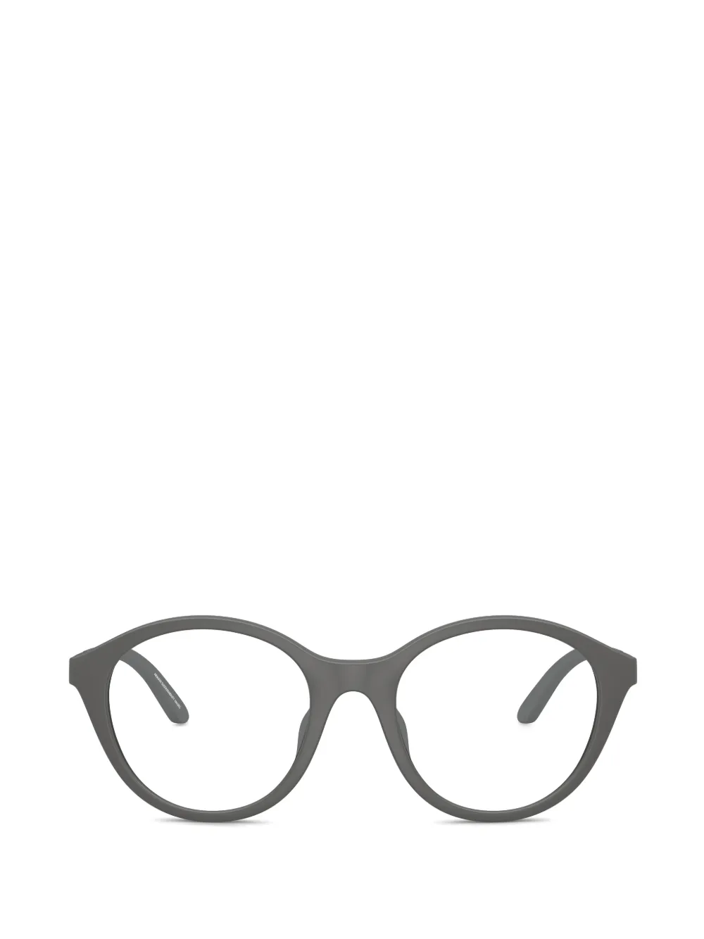 Emporio Armani Kids round-frame glasses - Grau