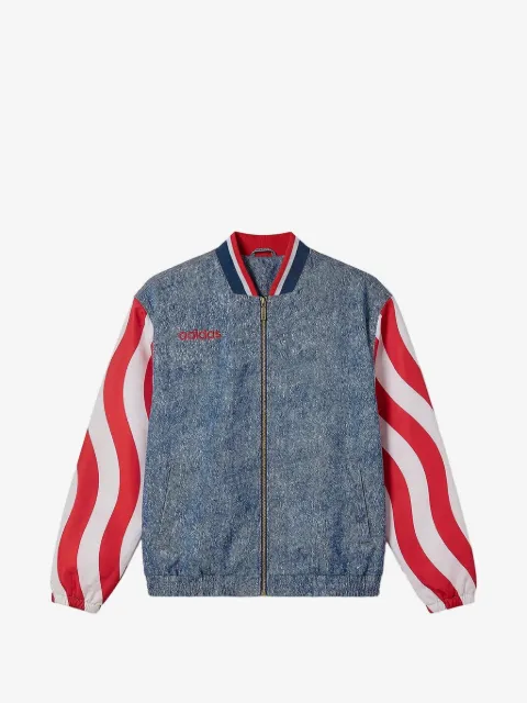 adidas veste zippée Graphic en jean