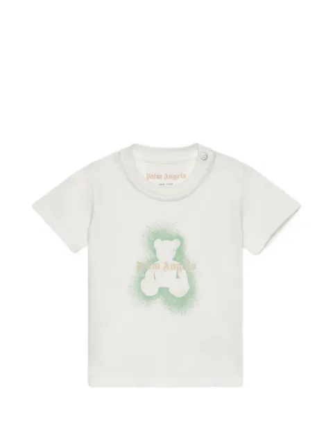 Palm Angels Kids bear-graphic T-shirt