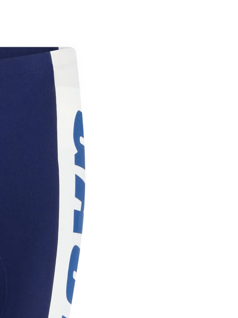  Jean Paul Gaultier Pantalon De Cyclisme Imprimé Asymétrique - Bleu 