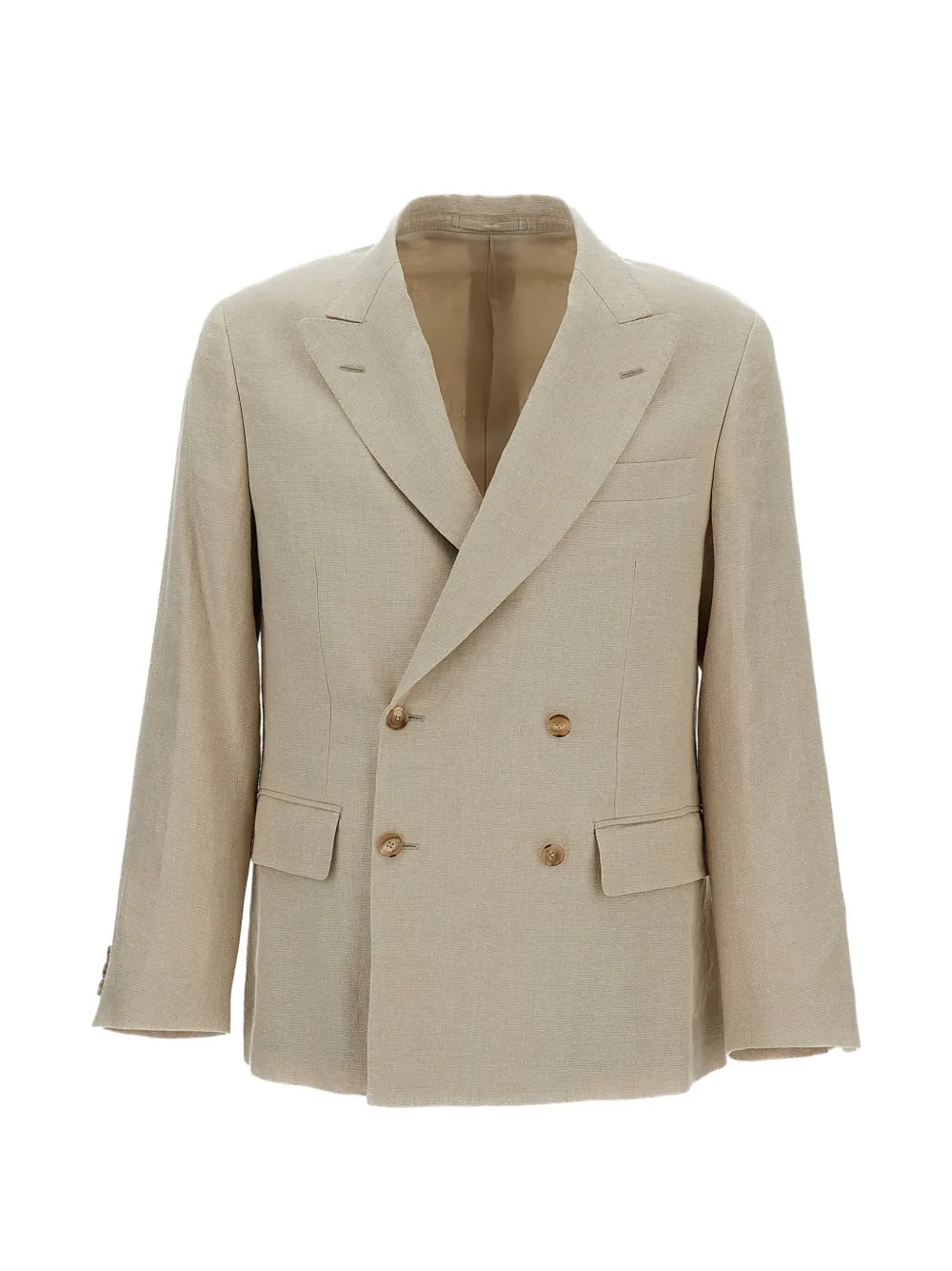Kaptain Sunshine Doppelreihiger Blazer - Nude