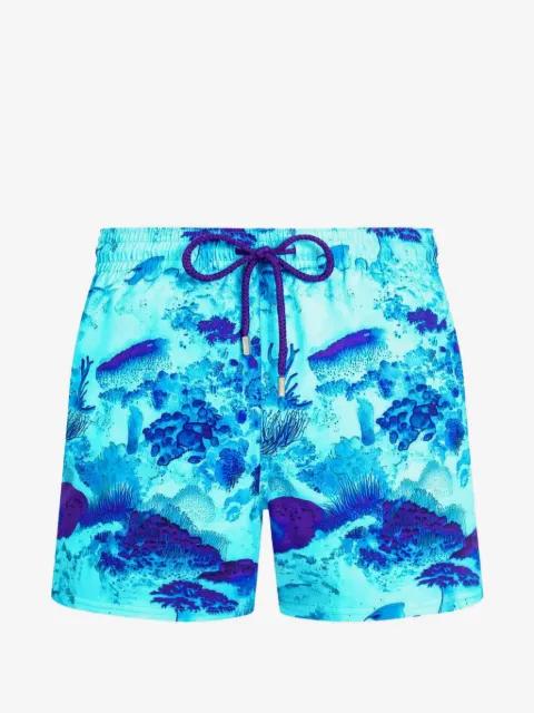 Vilebrequin Moorise coral-print swim shorts