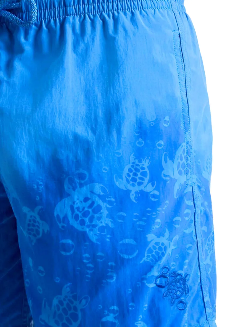 Vilebrequin Zwembroek met trekkoord Blauw