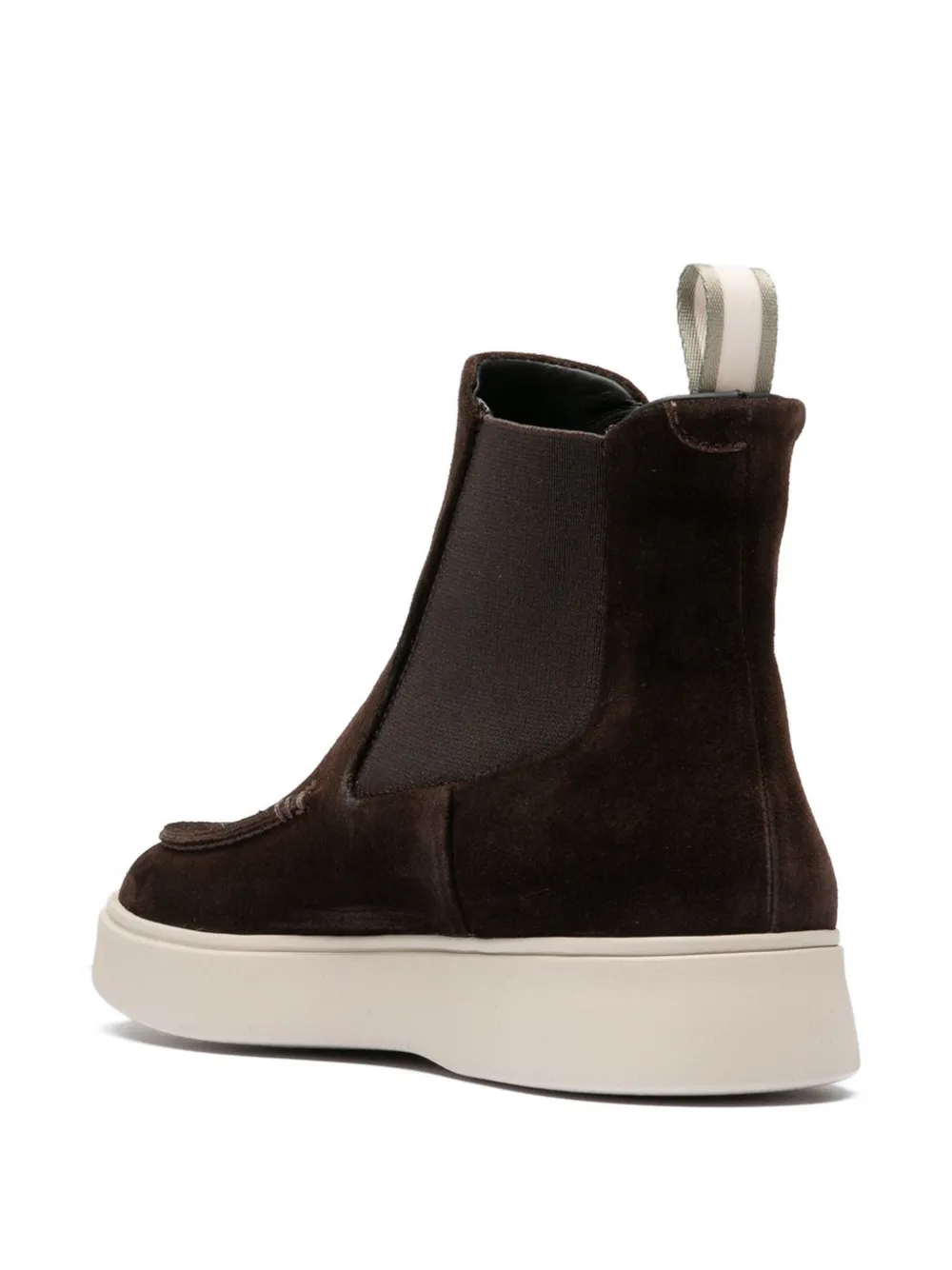 Officine Creative Frame 107 Chelsea laarzen met vlakken Bruin