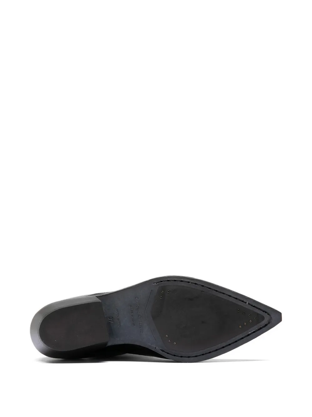 Officine Creative Noelie DD 109 laarzen met puntige neus en rits Zwart