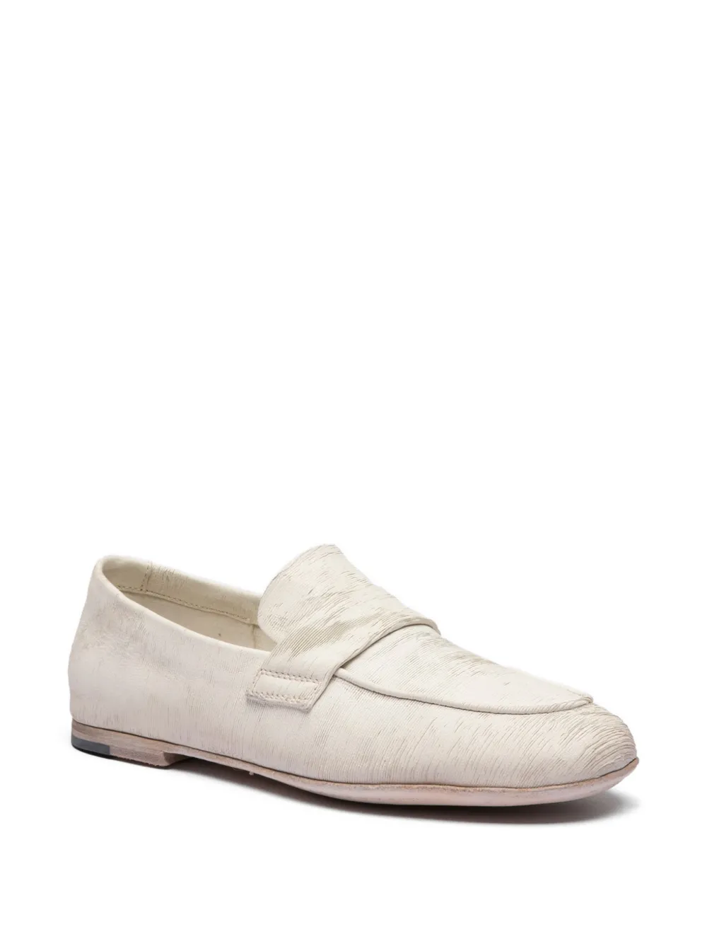 Officine Creative Blair loafers met bandje Beige