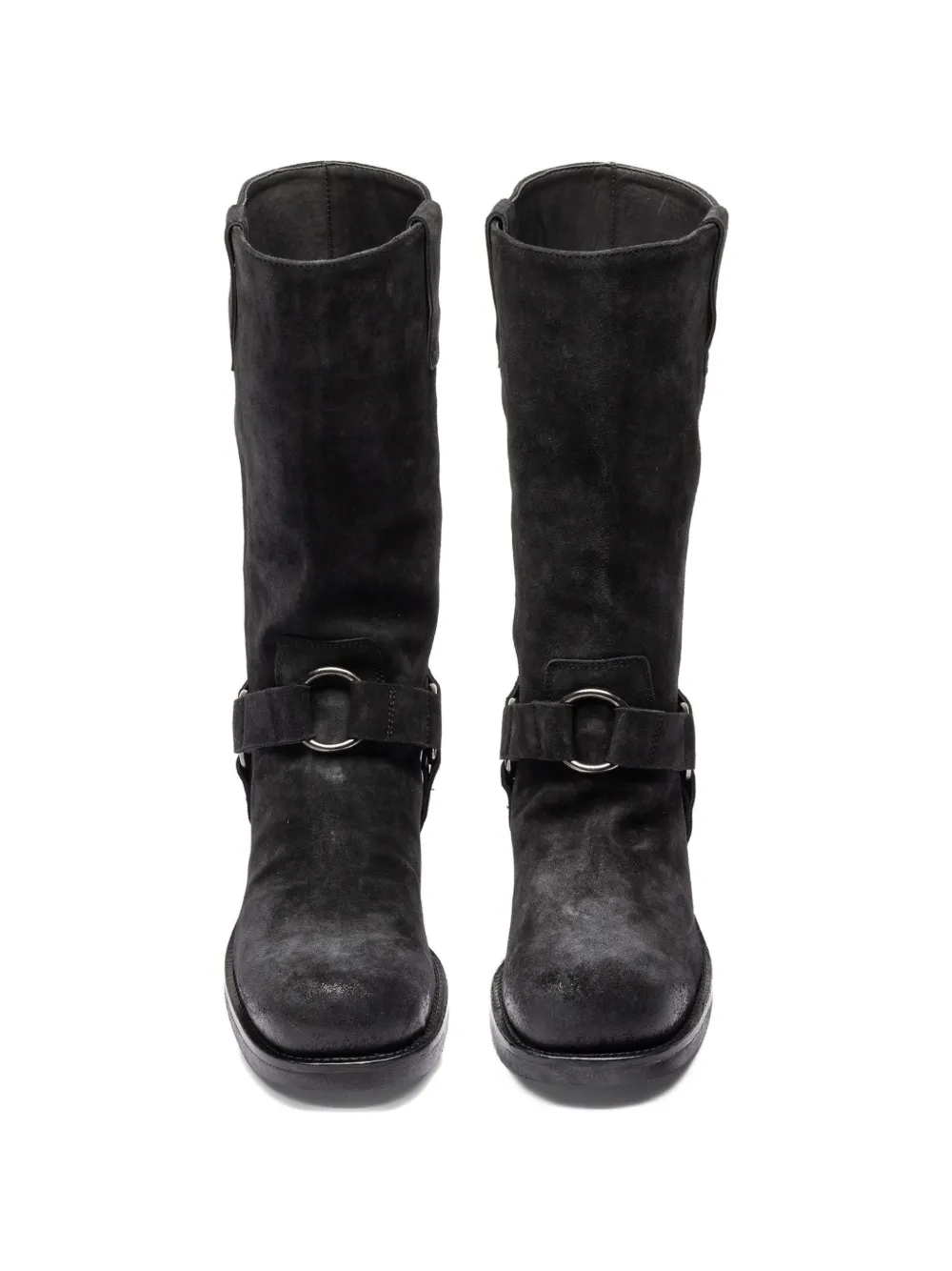 Officine Creative Dana 004 laarzen met gesp Zwart