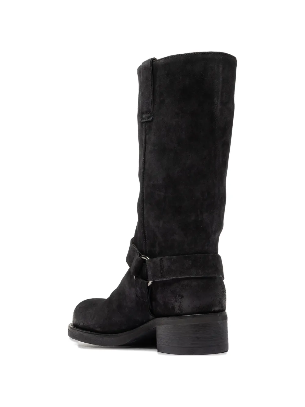 Officine Creative Dana 004 laarzen met gesp Zwart