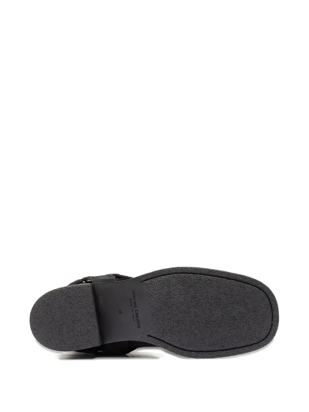 Officine Creative Dana 004 laarzen met gesp Zwart